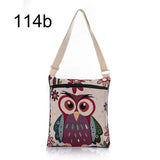 Miyahouse Couple Owl Printed Summer Crossbody Bag Shoulder Bag For Teenage Girls