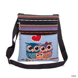 Miyahouse Owl Shoulder Bag Cartoon Printed Messenger