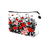 Miyahouse Floral Printed Cosmetic Bag Women Makeup Bag Summer Female Travel Toil