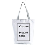 Miyahouse Paris Tower Printed Canvas Beach Bag
