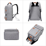 Nylon Women Large Capacity Travel Anti Theft Backpack Waterproof Laptop Bagpack