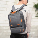 Nylon Women Large Capacity Travel Anti Theft Backpack Waterproof Laptop Bagpack