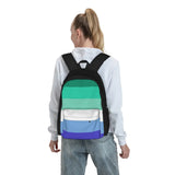 Gay Pride Flag Backpacks Eco Friendly Anime Backpacks