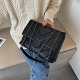 Retro Large-Capacity Messenger Bag for Women