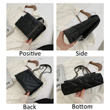 Retro Large-Capacity Messenger Bag for Women