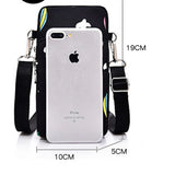 Shoulder Bag for Mobile Phone with Earphone Slot