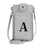 PU Leather Hasp Small Wallets Women's Crossbody Bag