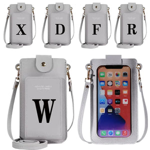 PU Leather Hasp Small Wallets Women's Crossbody Bag