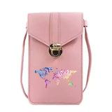 PU Leather Wallet Crossbody Bag Touch Screen Cell Phone Pack