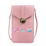 Touch Screen Cell Phone Storage Pack Wallets Card Packet Women Messenger Bags