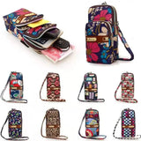 Floral Shoulder Bag Wallet Case Arm Pouch Clutch Pack