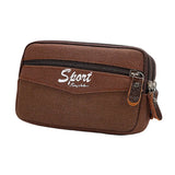Men's Sports Waist Belt Bag Multifunctional Leisure Pocket