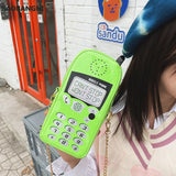 Mobile Phone Chain Crossbody Bag Reflective Purses Girls Shoulder Novelty Clutch