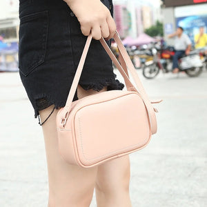Women's PU Leather Shoulder Bag Solid Tote Bag