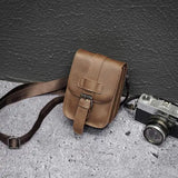 Men's Waist Bag PU Leather Multi-function Chest Bag