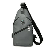 Men's Business Chest Bag Multi-function Storage
