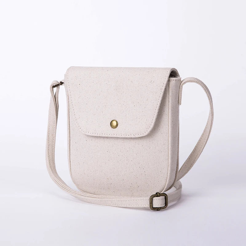 Canvas Student Shoulder Bag Messenger Bag