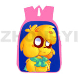 3D Pink Anime Mikecrack Backpack for Teenagers 12/16 Inch