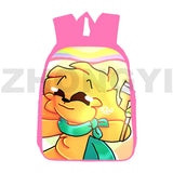 3D Pink Anime Mikecrack Backpack for Teenagers 12/16 Inch