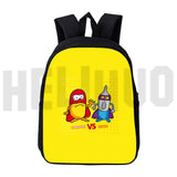 Anime Zings Series 3D Print Backpack, Waterproof Bag for Children 12/16 Inch