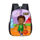 Afro Boy Children School Bag Book Bag Kinder Backpack