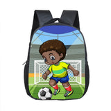 Afro Boy Children School Bag Book Bag Kinder Backpack