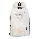 Harry Styles Backpack School Bags for Teenage Girls - Pink Bookbag
