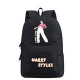 Harry Styles Backpack School Bags for Teenage Girls - Pink Bookbag