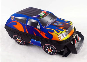 3D Car Children School Bags for Boys