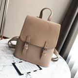 Retro Patchwork Backpack Women Square Travel Bag Vintage Casual Y2K