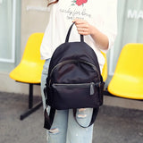 Navy Green Women Backpack Travel Water-proof Rucksack