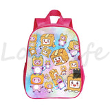 Lankybox Backpacks Cartoon Kids Backpack Mini Kindergarten Bags