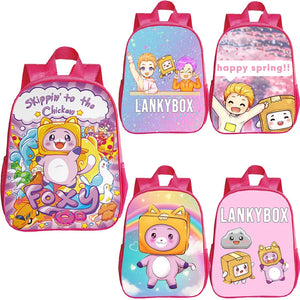 Lankybox Backpacks Cartoon Kids Backpack Mini Kindergarten Bags