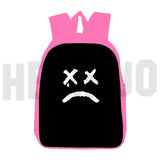 Lil Peep Backpack School Bag 16 Inch Pink Softback