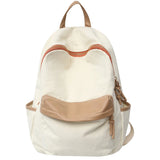 Solid Shopping Bag Teenagers School Bags Large Bookbag High Women Travel Backpac