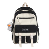 Functional Leisure Backpack for Girls Boys Unisex Travel Knapsack