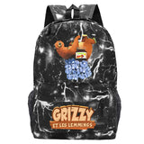 Grizzy And Les Lemmings Backpack Kids School Bags