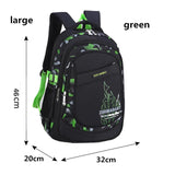Children's Orthopedic School Bags For Boys Lightweight Nylon Student Schoolbags
