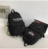 Large Capacity School Backpack Men Unisex Rucksack Travel Bags