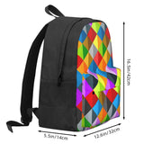 Colorful Zipper Backpacks for Men and Women