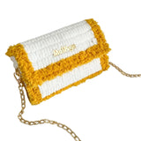DIY Weaving Bag Kit Mesh Cloth Wool Material Set
