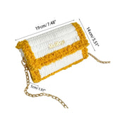 DIY Weaving Bag Kit Mesh Cloth Wool Material Set