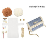 DIY Weaving Bag Kit Mesh Cloth Wool Material Set