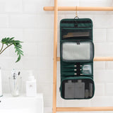 Modern Minimalist Matt PU Folding Wash Bag Travel Portable Storage