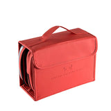 Modern Minimalist Matt PU Folding Wash Bag Travel Portable Storage
