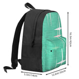 Modern Stars On Teal Backpacks Men's Backpacks Bags For Women