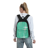 Modern Stars On Teal Backpacks Men's Backpacks Bags For Women