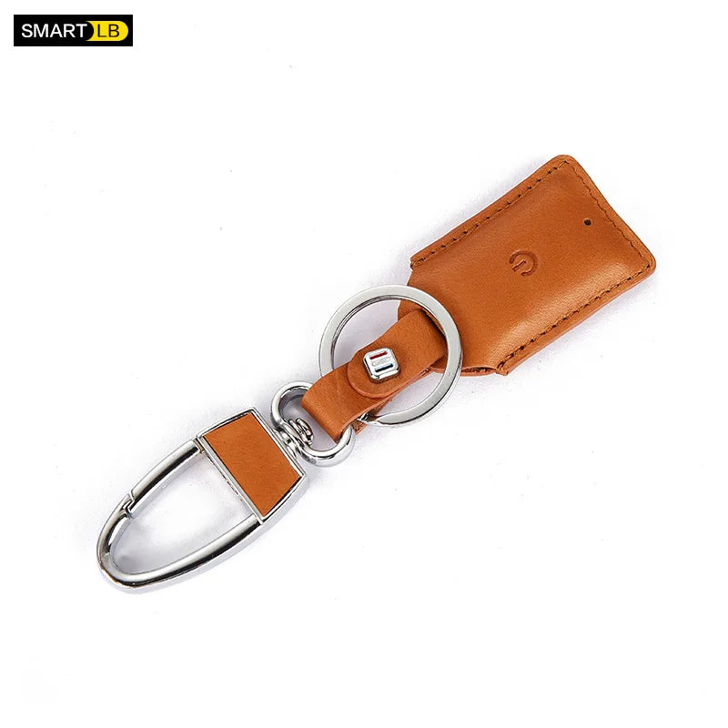 Men's High-End Business Leather Car Key Chain