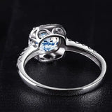 Moissanite Ring US Classic Square Bag Micro Inlay