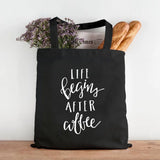Mom Life Women Shoulder Cloth Bags Reusable Shopper Teacher Student Book Bags Fi